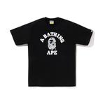 Футболка Bape Floral Camo College A BATHING APE, черная - фото 2