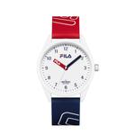 FILA Часы 6463 Collection Wrist Watch Quartz Movement Silicone Strap 43mm White Dial Unisex - фото 7
