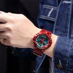 Часы CASIO G-Shock Analog-Digital 'Red', красный - фото 2