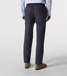 Льняные сужающиеся брюки Rubinacci, Blue - фото 4