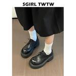 Лоферы женские черные SGIRL TWTW - фото 4