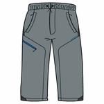 Брюки Trangoworld Backa 3/4, серый - фото