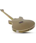 Бас-гитара Schecter Corsair в металлическом золотом цвете - фото 6