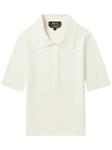 A.P.C. рубашка поло Danae, белый - фото