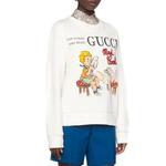 Свитшот женский Gucci, белый - фото 4