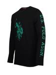 Рубашка с длинным рукавом U.S. Polo Assn., черный - фото 4