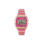 TIMEX Часы Wrist Watch Electronic Movement Pink Watch Dial Unisex, Blue - фото 2