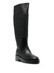 Casadei стеганые сапоги Dome, черный - фото 2