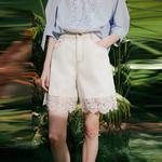 ELLE Джинсовые шорты Women's White Moderate - фото 5