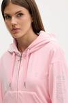 Бархатная толстовка Juicy Couture, розовый - фото 4
