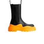 Ботинки Bottega Veneta Tire Boot 'Black Tangerine', черный - фото