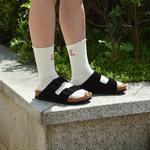 Сандалии-слайды унисекс Boku, черный - фото 11