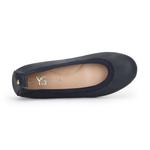Балетки Samara Foldable Ballet Flat из темно-синей кожи Yosi Samra - фото 3