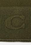 Шапка COACH EMBOSSED C , Dark Green/Green - фото 3