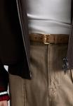 Ремень MOSCHINO CROSTA, Tabacco/Brown - фото 2