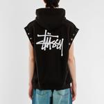 Жилет унисекс Stussy, цвет Black - фото 5