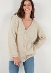 Кардиган LELA REGULAR FIT, Stone - фото 4