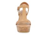Сандалии на танкетке Journee Collection Matildaa, тан - фото 2