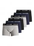 Трусы Jack & Jones, цвет dunkelblau/schwarz/grau - фото