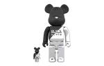 BE@RBRICK Blvck Scale X Cls Silver/Black - фото