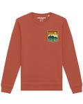 Свитер Watapparel Sweatshirt Good Vibe, цвет auburn - фото