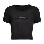 Футболка PURPLE BRAND Rib Baby Tee Black, черный - фото