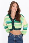 Кардиган myMo Cardigan, Green Multicolor/Green - фото