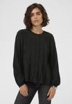 Блуза Kaffe KAARIA BLOUSE, Black Deep/Black - фото