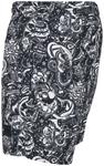 Шорты для плавания Urban Classics Tattoo AOP Swim Shorts, черный - фото 3