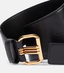 Кожаный ремень Etro, черный - фото 3