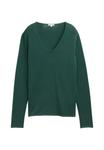 Джемпер TOM TAILOR BASIC V-NECK, Explorer Green/Green - фото 5