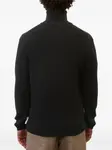 Свитер с воротником на молнии Marc O'Polo, черный - фото 5