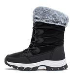 Теплые нескользящие детские ботинки HOBIBEAR, синий - фото