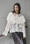 Блуза Karen by Simonsen Blouse, Egret/White - фото