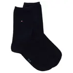 Две пары блестящих носков с узором ромб Tommy Hilfiger, синий - фото