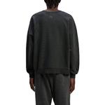 Толстовка с принтом «Горящая монограмма» Palm Angels, черный - фото 3