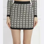 Юбка Elisabetta Franchi, черный - фото