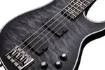 Schecter Hellraiser Extreme-4 Прозрачно-черный сатин - фото 3