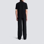 Поло с монограммой BALMAIN, черный - фото 7