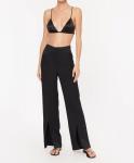 Брюки Amelie Twill черного цвета Cami NYC - фото