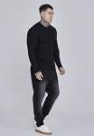 Топ SIKSILK HENLEY, Black - фото 4