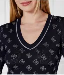 Свитер Рози 4г Regular fit Guess Jeans, синий - фото 4