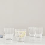 Двойные старинные бокалы Nambé Vie, набор из 4 шт, белый - фото 4