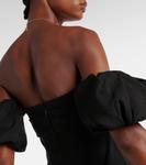 Топ с открытыми плечами Daniela Isabel Marant, черный - фото 5