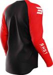 Джерси для мотокросса Draw Escape Shot, черный красный - фото 2