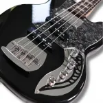 Бас-гитара Disher Rattlesnake (металлик черный) - фото 3