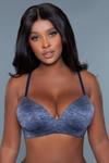 Бюстгальтер Miss Me TRUEDAMES, синий - фото