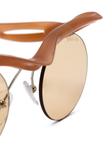Prada Eyewear солнцезащитные очки Morph, коричневый - фото 3