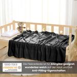 Флисовое одеяло wometo basic Polar-Fleece, черный - фото 4