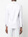 Thom Browne рубашка в полоску, белый - фото 4